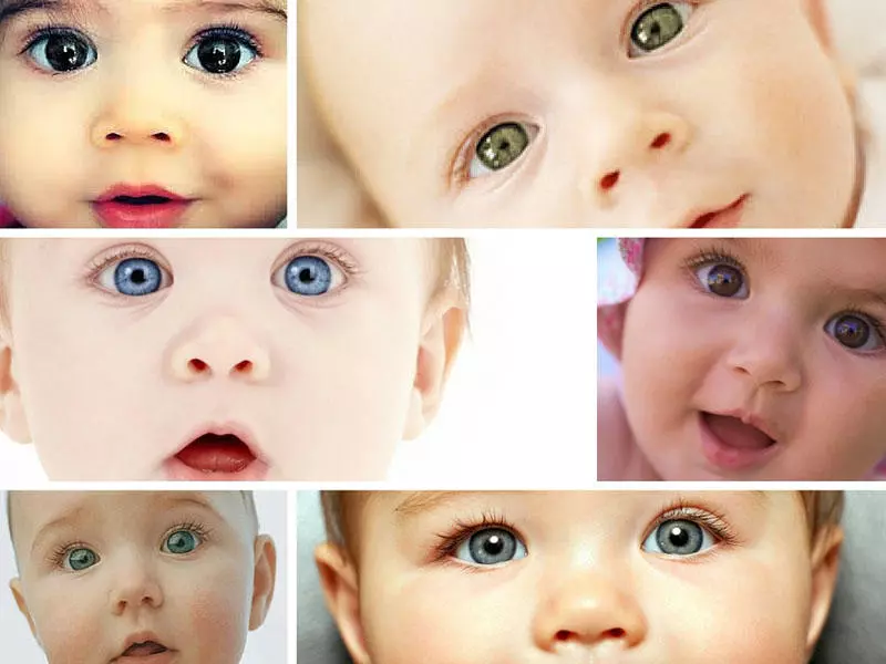 yeni dogan bebek goz rengi